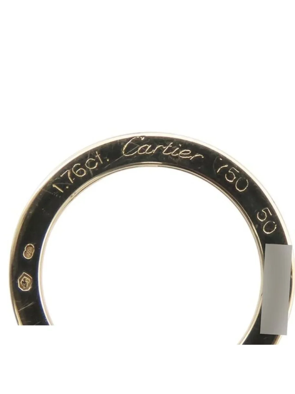 Cartier Wedding Ring Yellow Gold 18K Diamond Full Eternity